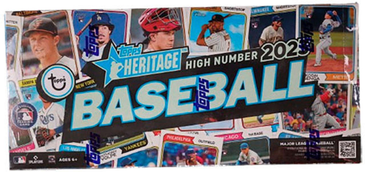 2023 Topps Heritage High Number Baseball 12 Hobby Box Case