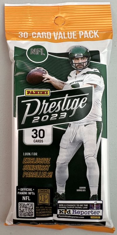 2022 PANINI PRESTIGE FOOTBALL FAT PACK BOX Panini