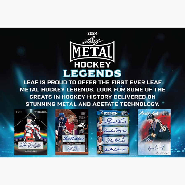 2023/24 Leaf Metal Legends Hockey Hobby Box