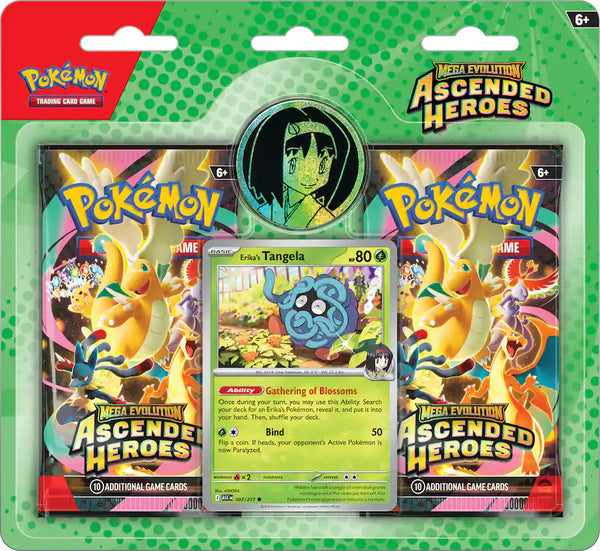Pokemon Ascended Heroes 2-Pack Blister