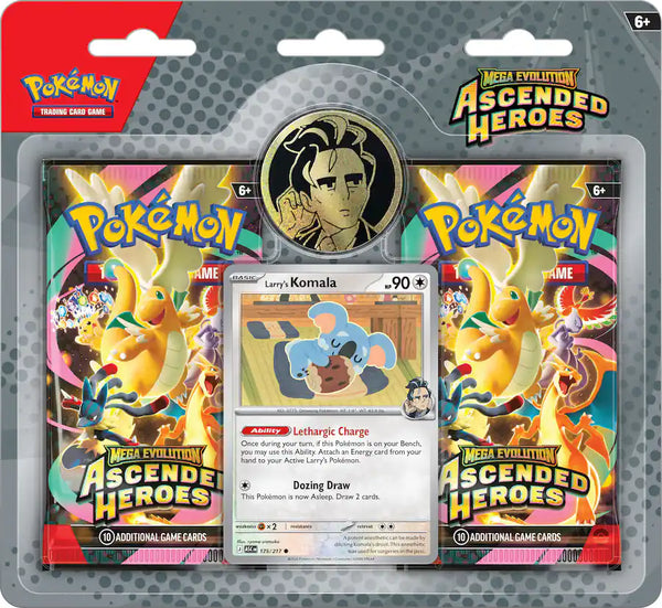 pokemon energy cards booster packs Pokemon Ascended Heroes 2-Pack Blister