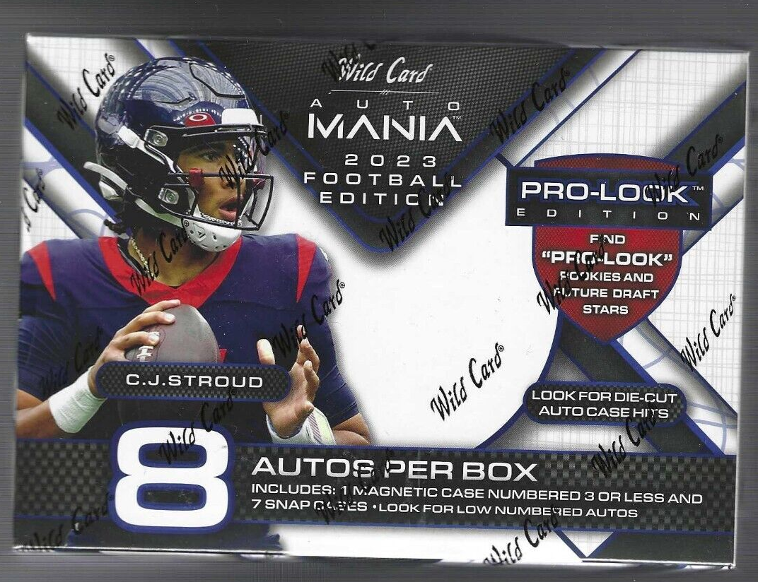 2023 Wild Card Auto Mania Pro Look Football Hobby Box