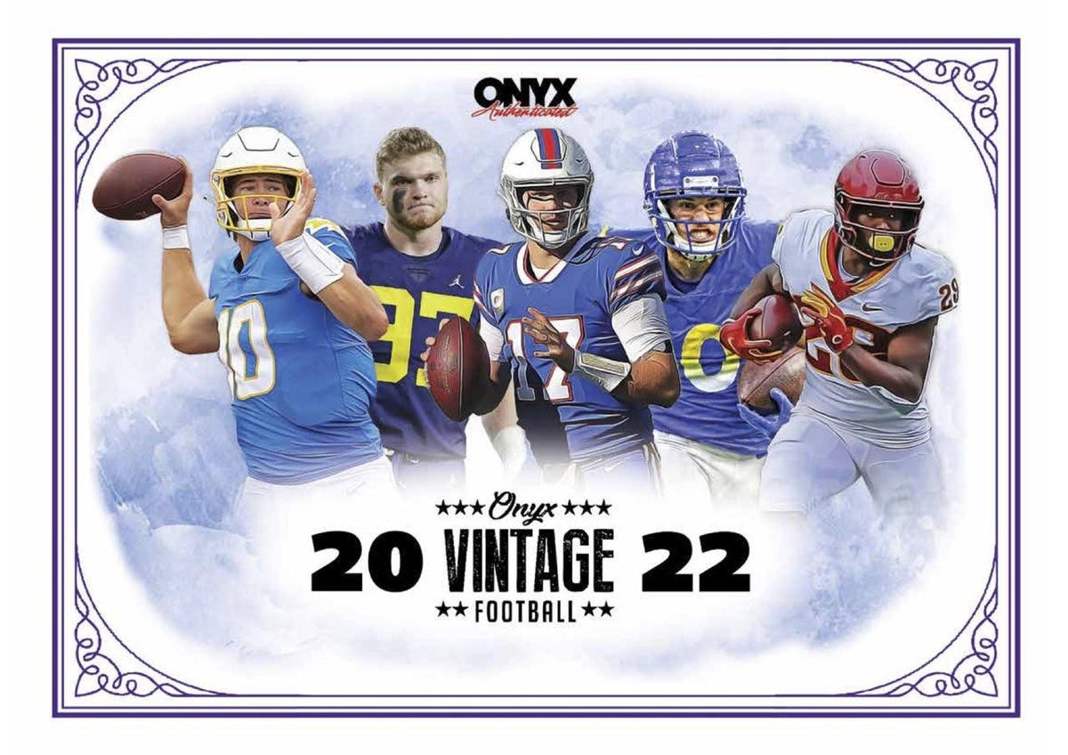2022 Onyx Vintage Collection Football Box