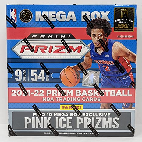 2021/22 Prizm Basketball Mega Box (Pink Ice)