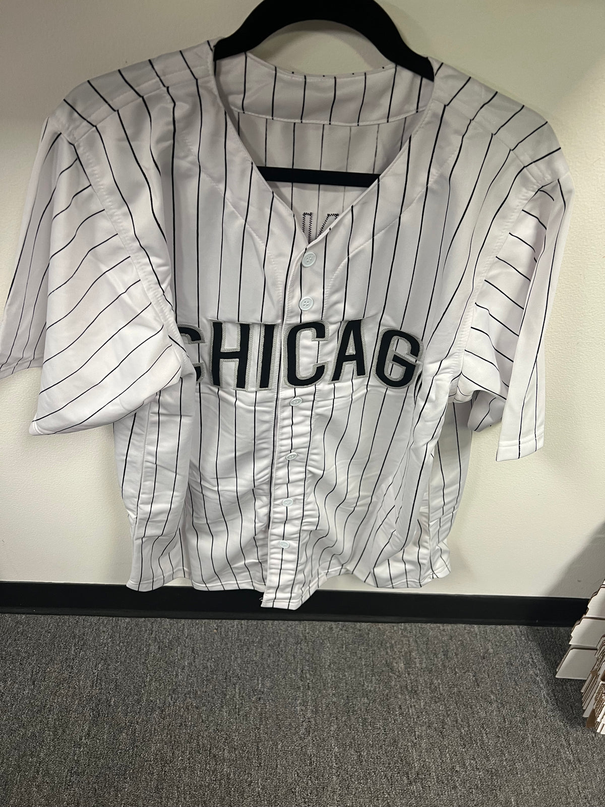 Bobby Jenks Autographed White Jersey "05 WS Champs" w/ JSA COA