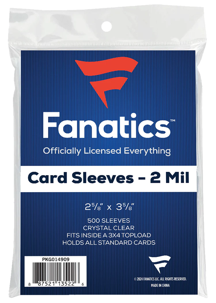 Fanatics Collectibles Soft Sleeves - 500 Count