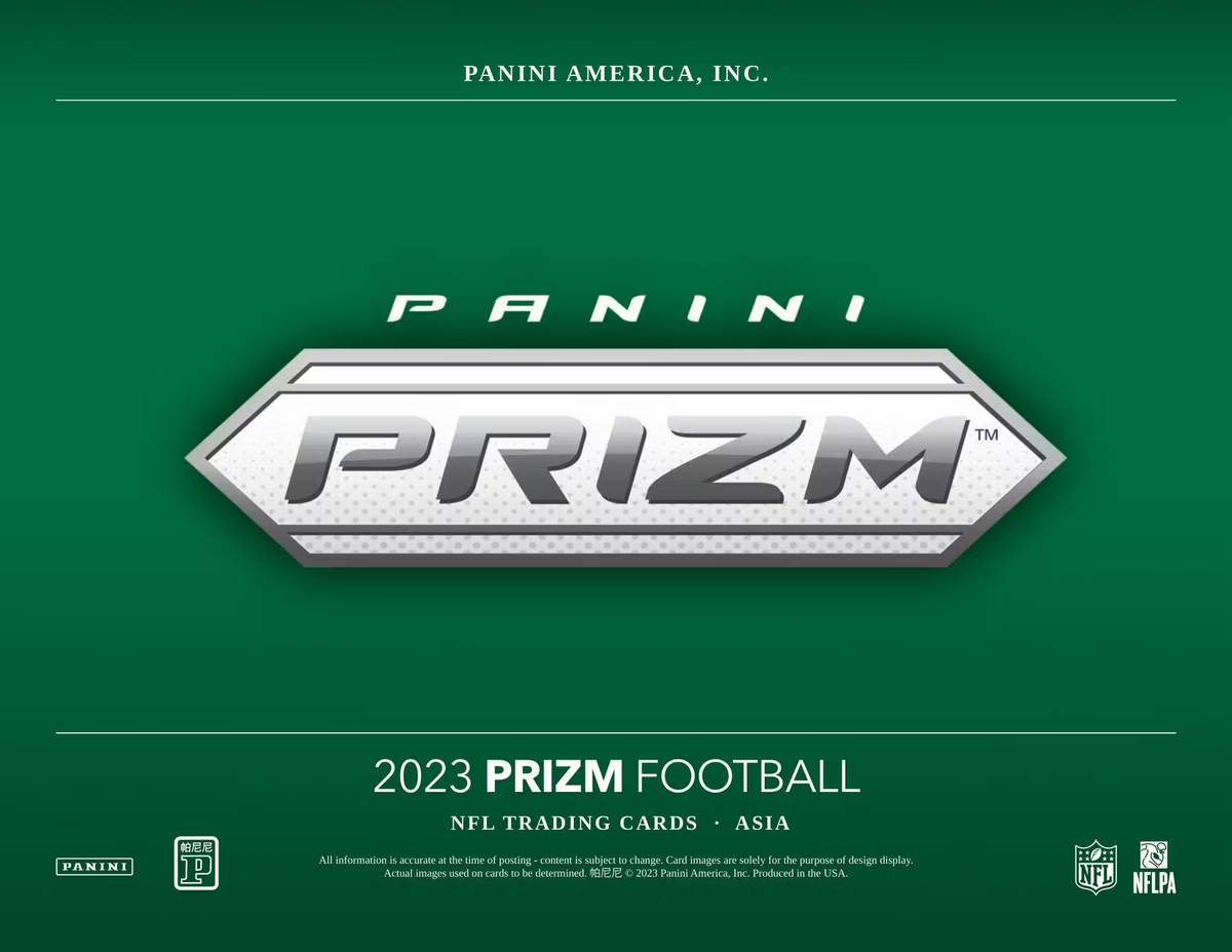 2023 Panini Prizm Football Asia 20 Box Case