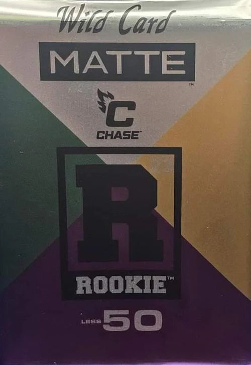 2023 Wild Card Matte Football Rookie Chase Pack