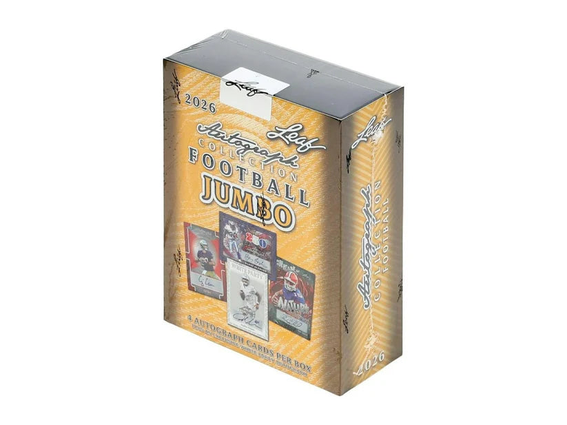 2026 Leaf Autograph Collection Football Jumbo Box