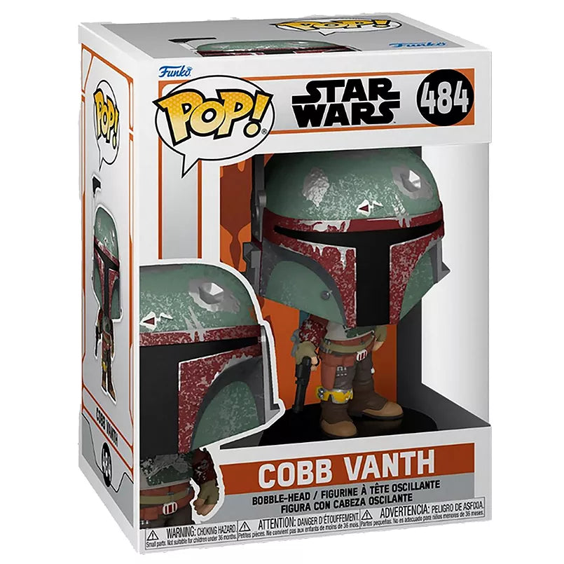 Cobb Vanth Funko Pop Star Wars 484 W/ Protector