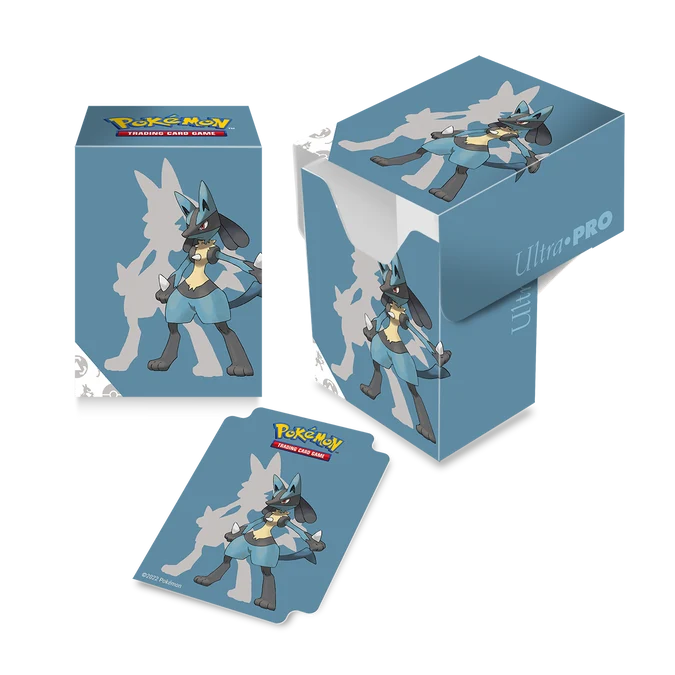 Ultra Pro Pokemon Lucario Full View Deck Box