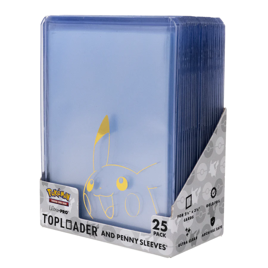 Ultra Pro Toploader and Penny Sleeve 25ct Combo Pack