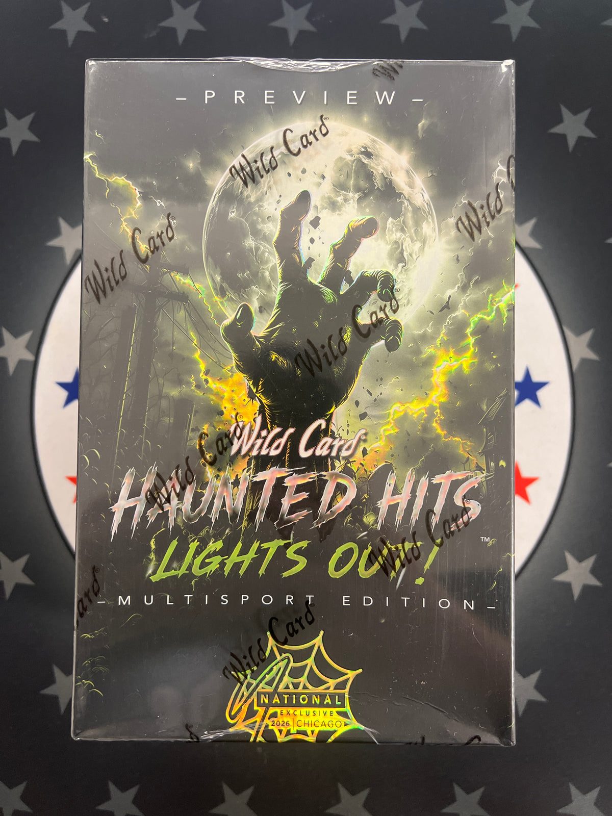 2026 Wild Card Haunted Hits Lights Out! Multi-Sport National Exclusive Box