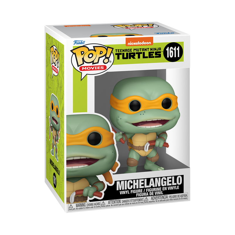 Michelangelo Funko Pop TMNT 1611 W/ Protector