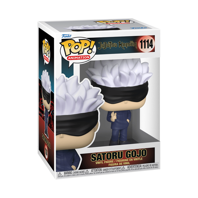 Satoru Gojo Funko Pop Jujutsu Kaisen 1114 W/ Protector