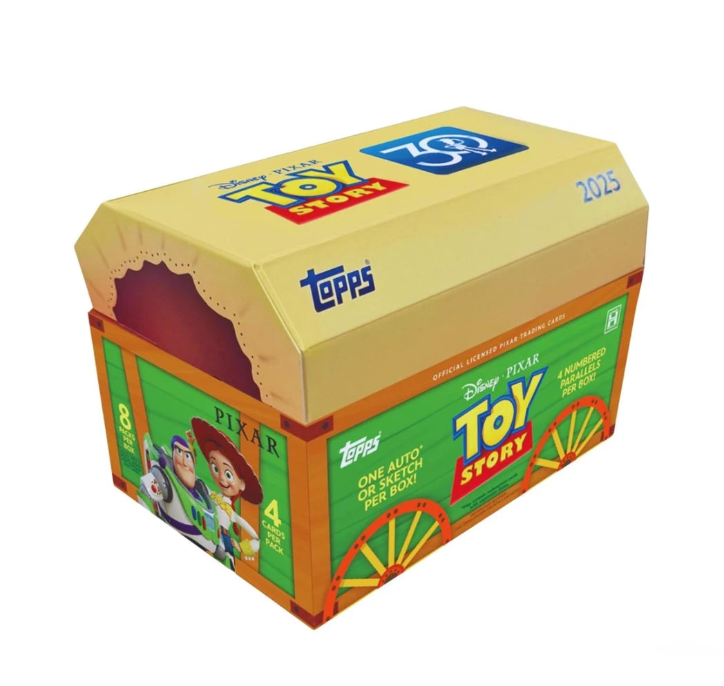 2025 Topps Pixar Crystal 30 Years of Toy Story Hobby Box