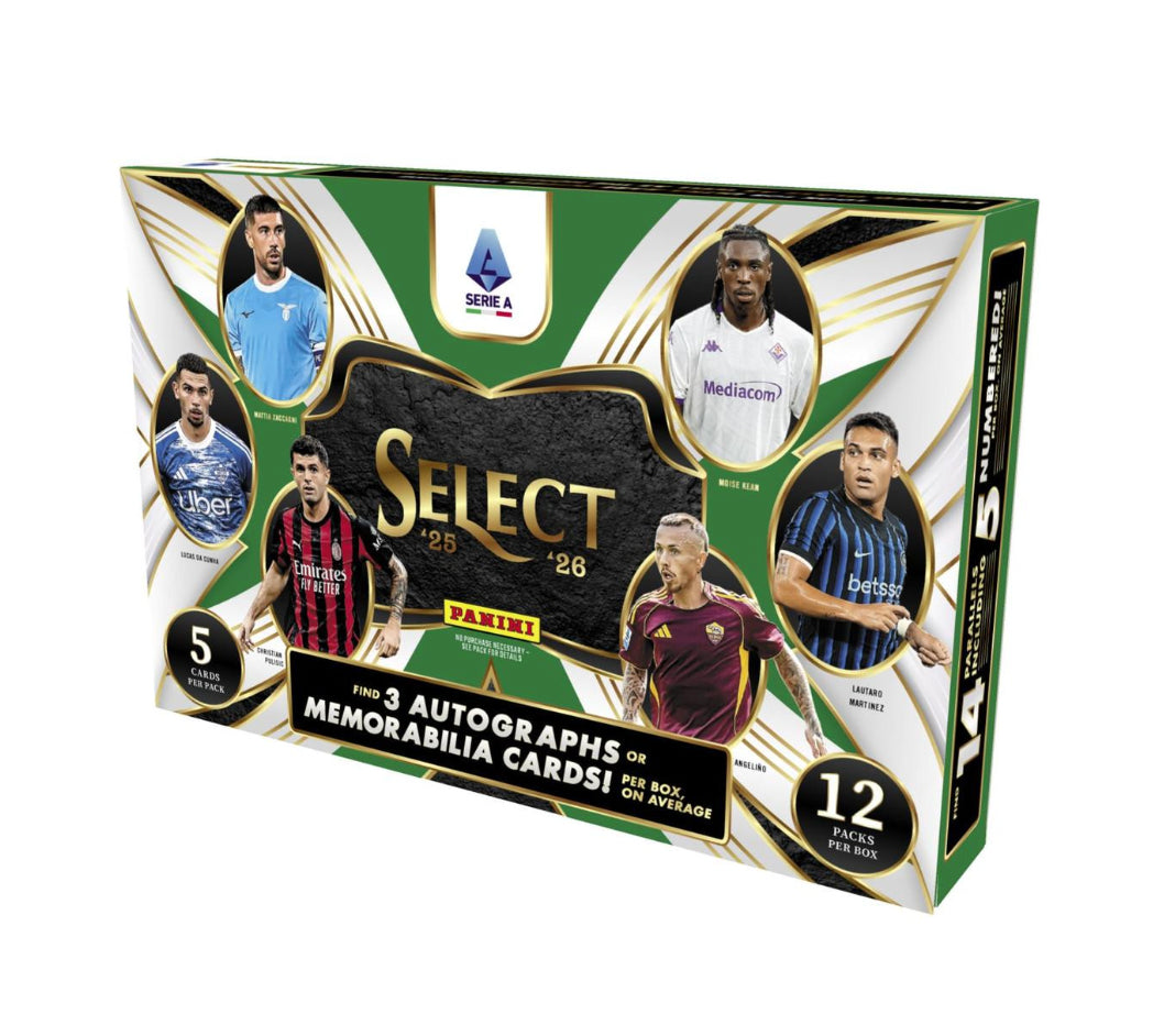 2025-26 Panini Select Serie A Soccer Hobby Box
