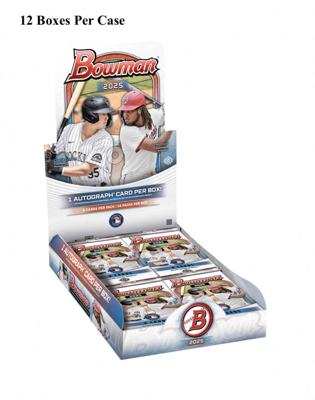 2025 Bowman Baseball Hobby 12 Box Case