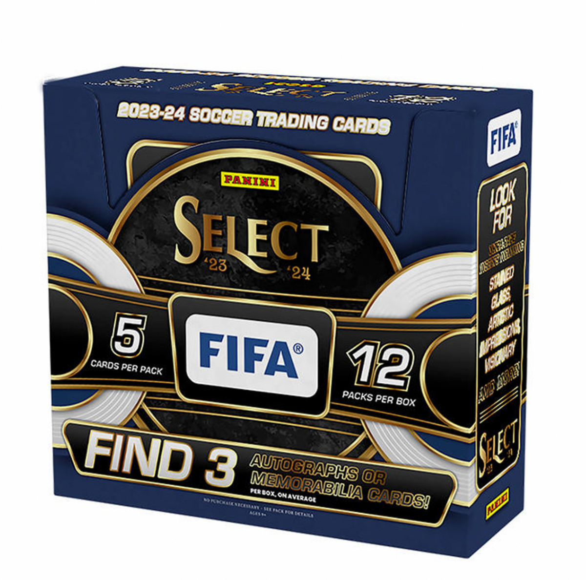 2023/24 Panini Select FIFA Soccer Hobby Box