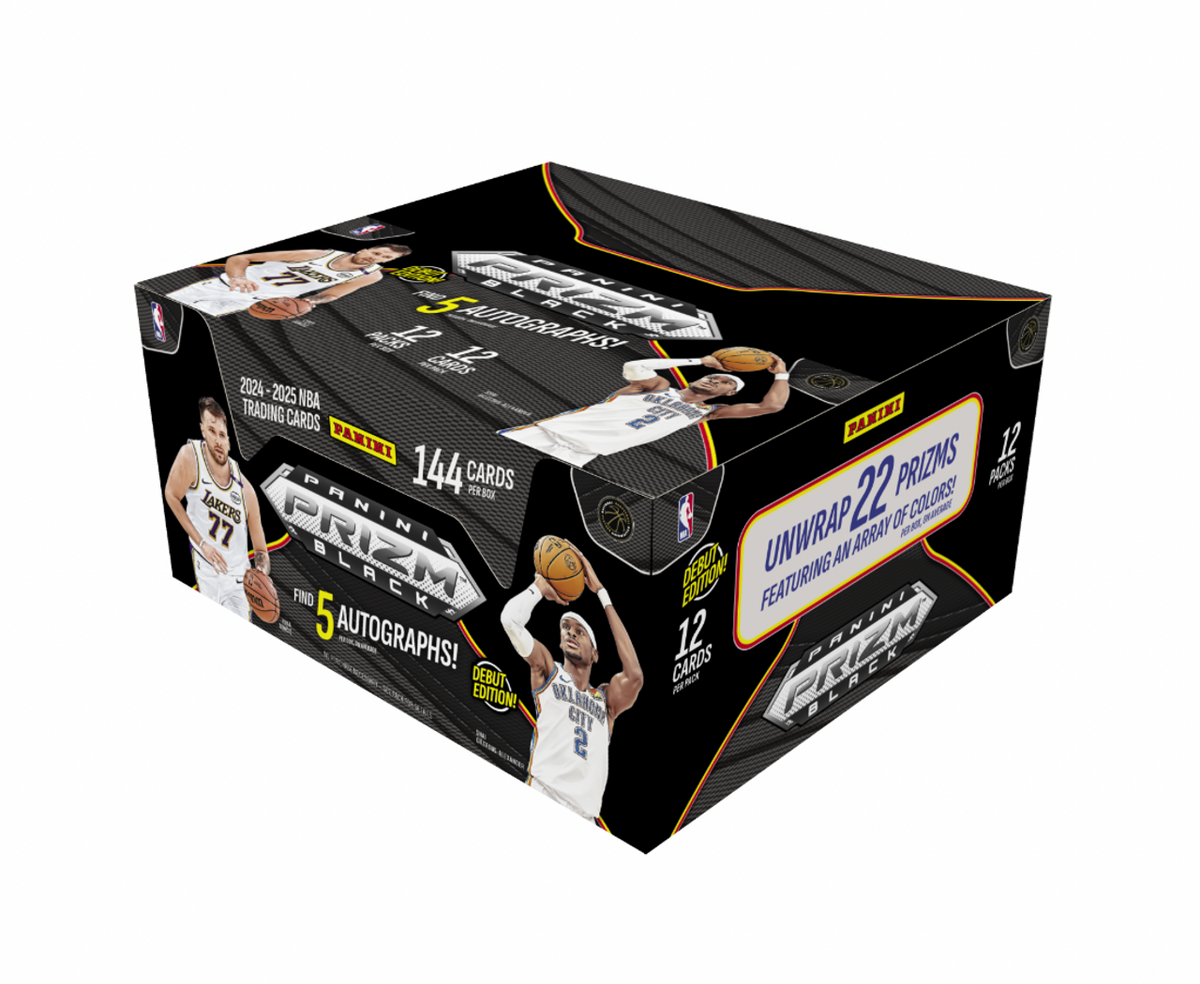2024-25 Panini Prizm Black Basketball Hobby Box