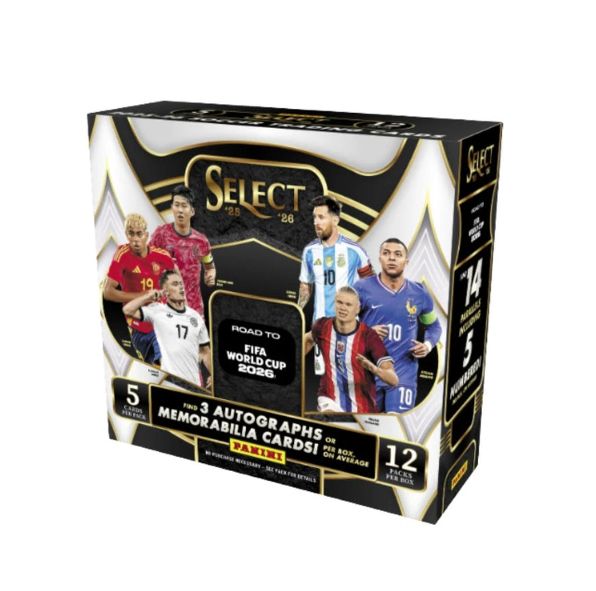 2025/26 Panini Select Road to FIFA World Cup Soccer Hobby Box