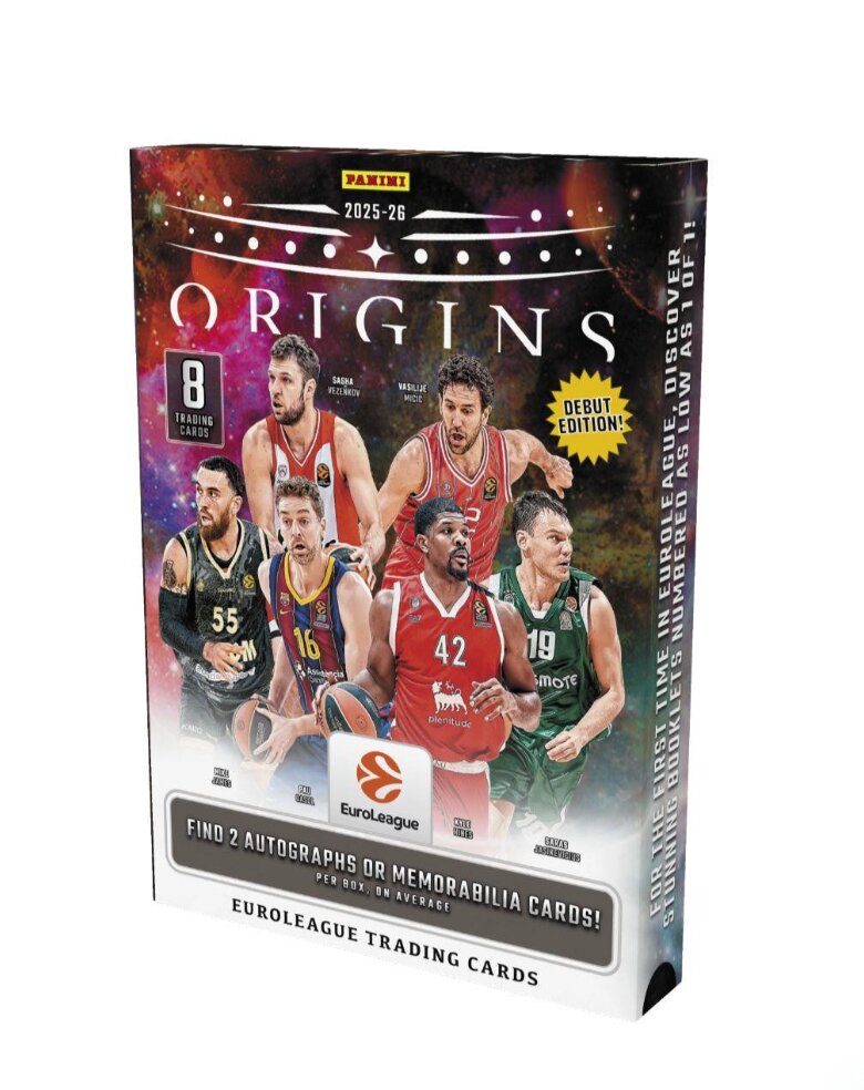 2025-26 Panini Origins EuroLeague Basketball Hobby Box