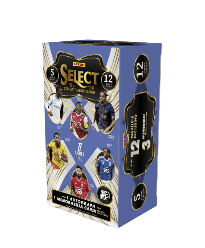 2025-26 Panini Select Ligue 1 Soccer H2 Box *PRESALE*