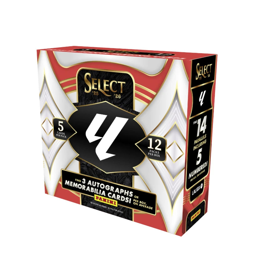 2025-26 Panini Select La Liga Soccer Hobby Box