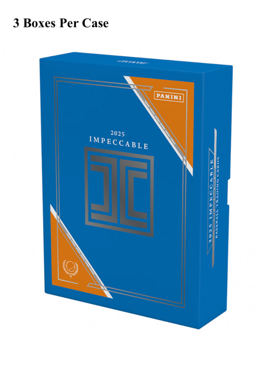 2025 Panini Impeccable Baseball Hobby 3 Box Case