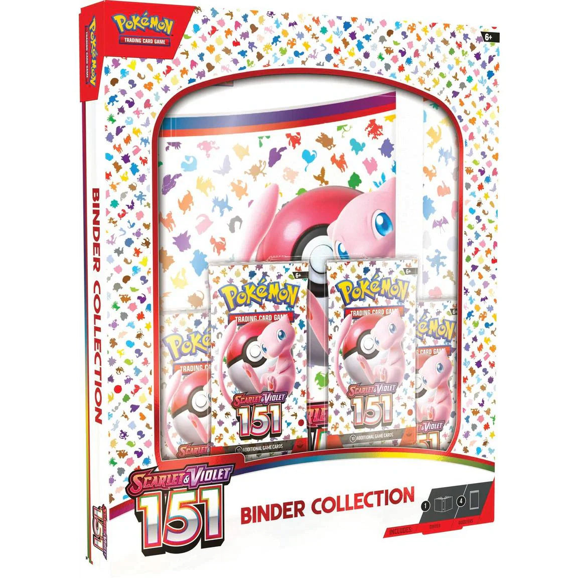 Pokemon Scarlet &amp; Violet 151 6 Binder Collection Box Case