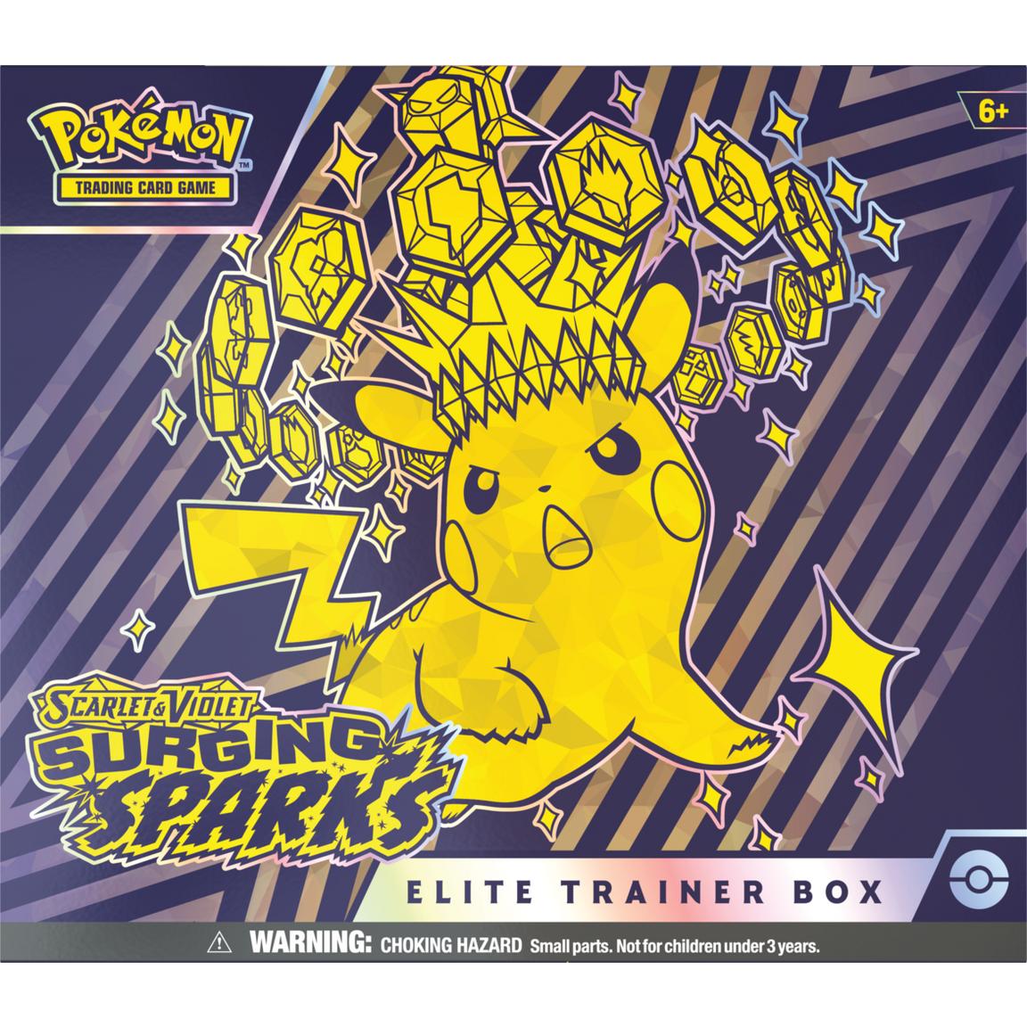 Pokemon Surging Sparks 10 Elite Trainer Box Case *PRESALE*