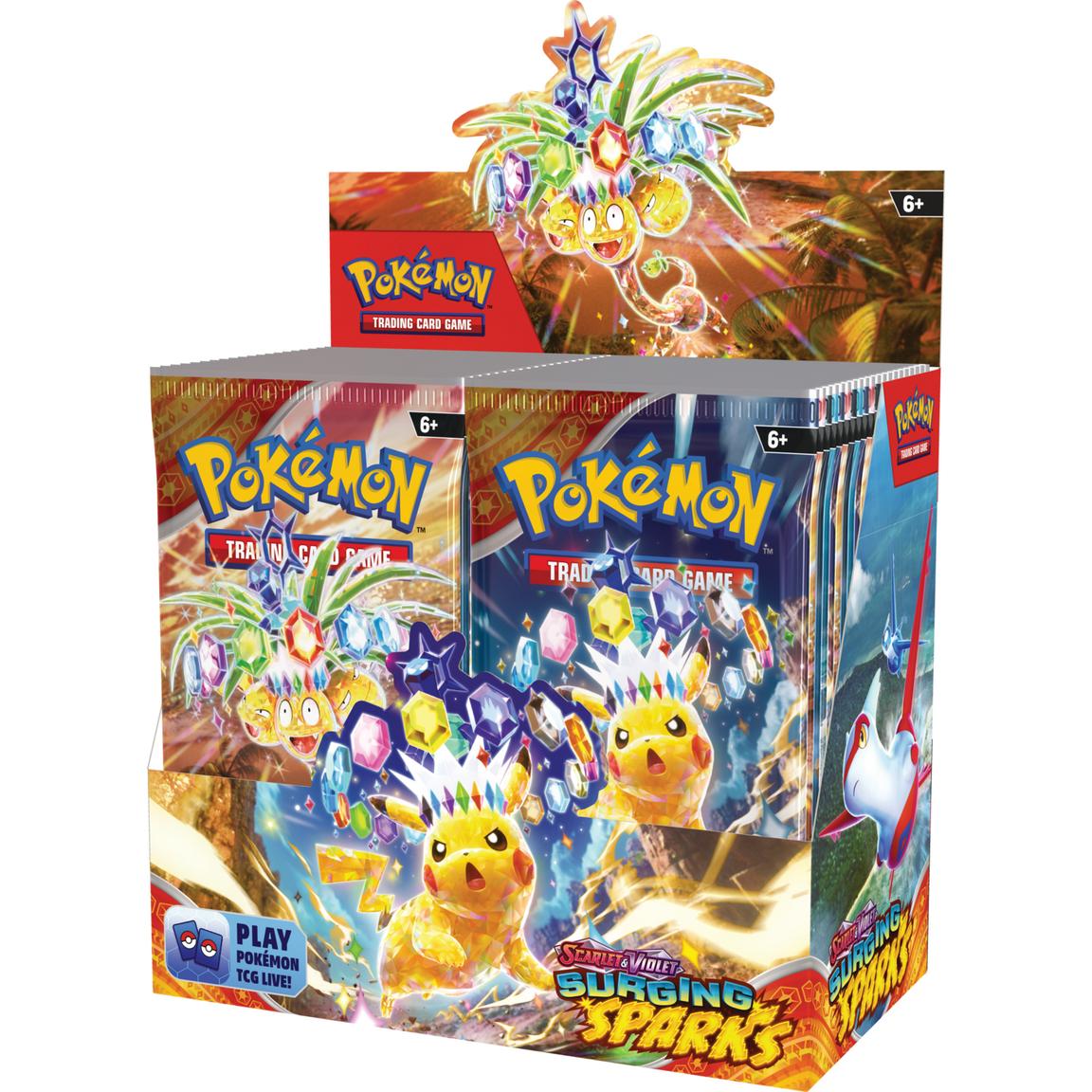 Pokemon Surging Sparks 6 Booster Box Case *PRESALE*