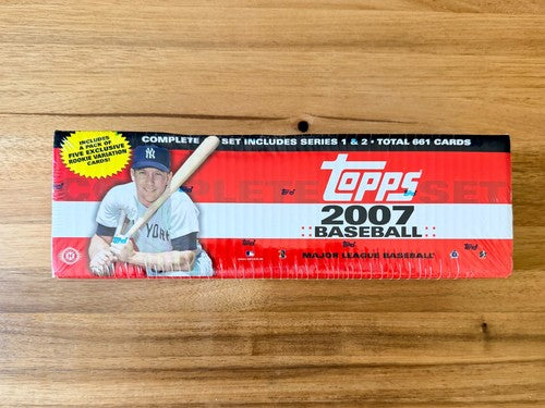 2007 Topps Series 1 & 2 Complete Set (Sealed)