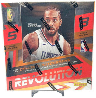 2019/20 Panini Revolution Basketball Hobby 16 Box case