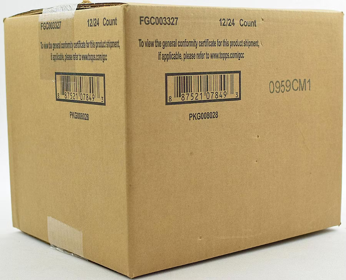 2019 Bowman Baseball Hobby 12 Box Case