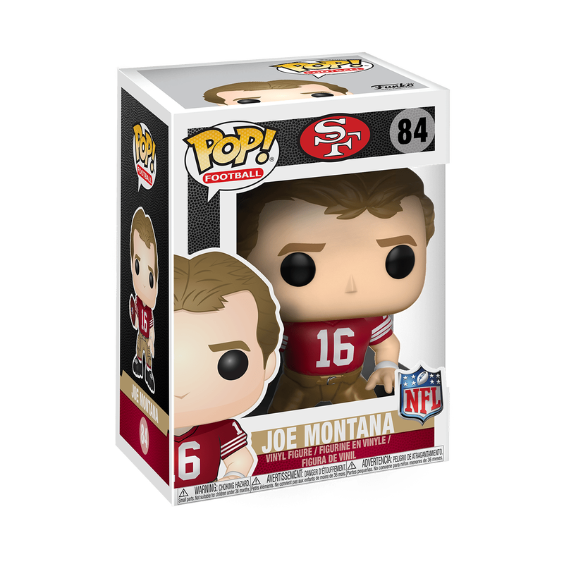 Joe Montana Funko Pop NFL 84 W/ Protector