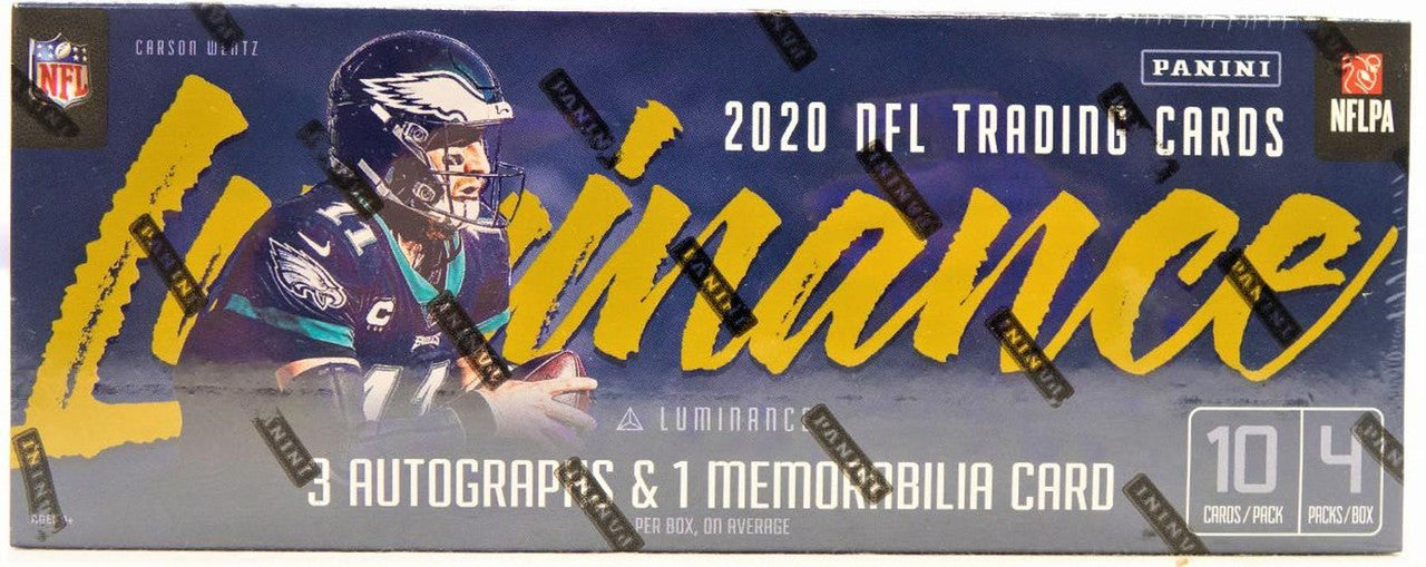 2020 Panini Luminance Football Hobby Box