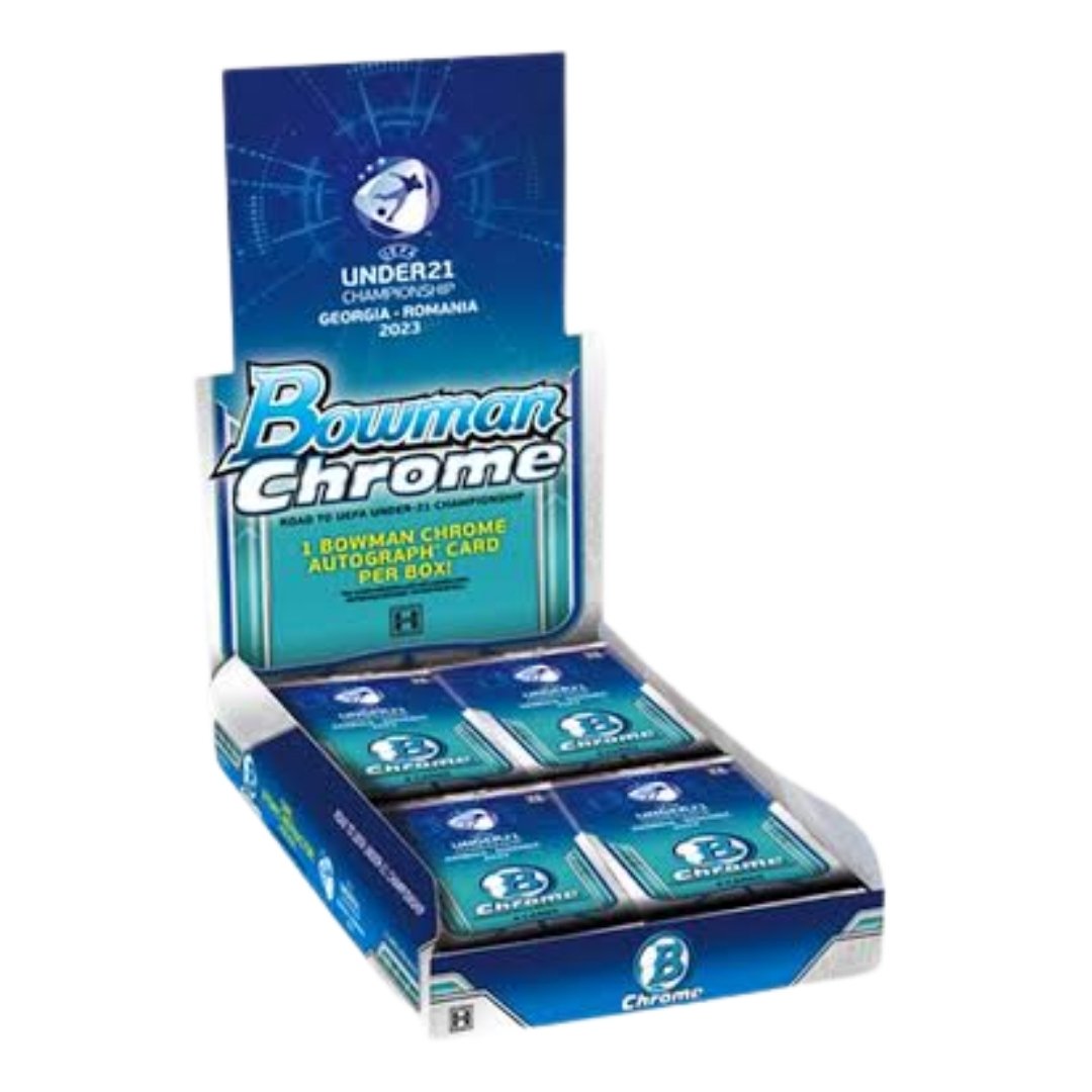 2022 Bowman Chrome Road to UEFA Under 21 European Championship Soccer Hobby Box