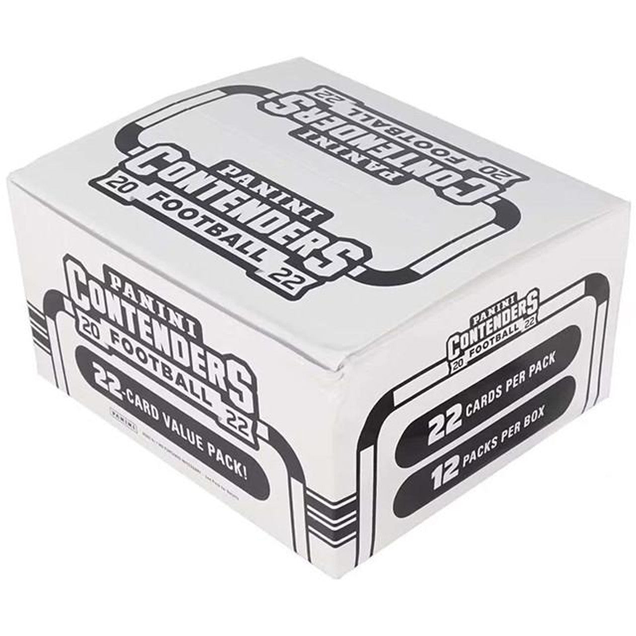 2020 Panini Contenders Football Trading Card Box – Opened Box, Packs Sealed, 264 Cards