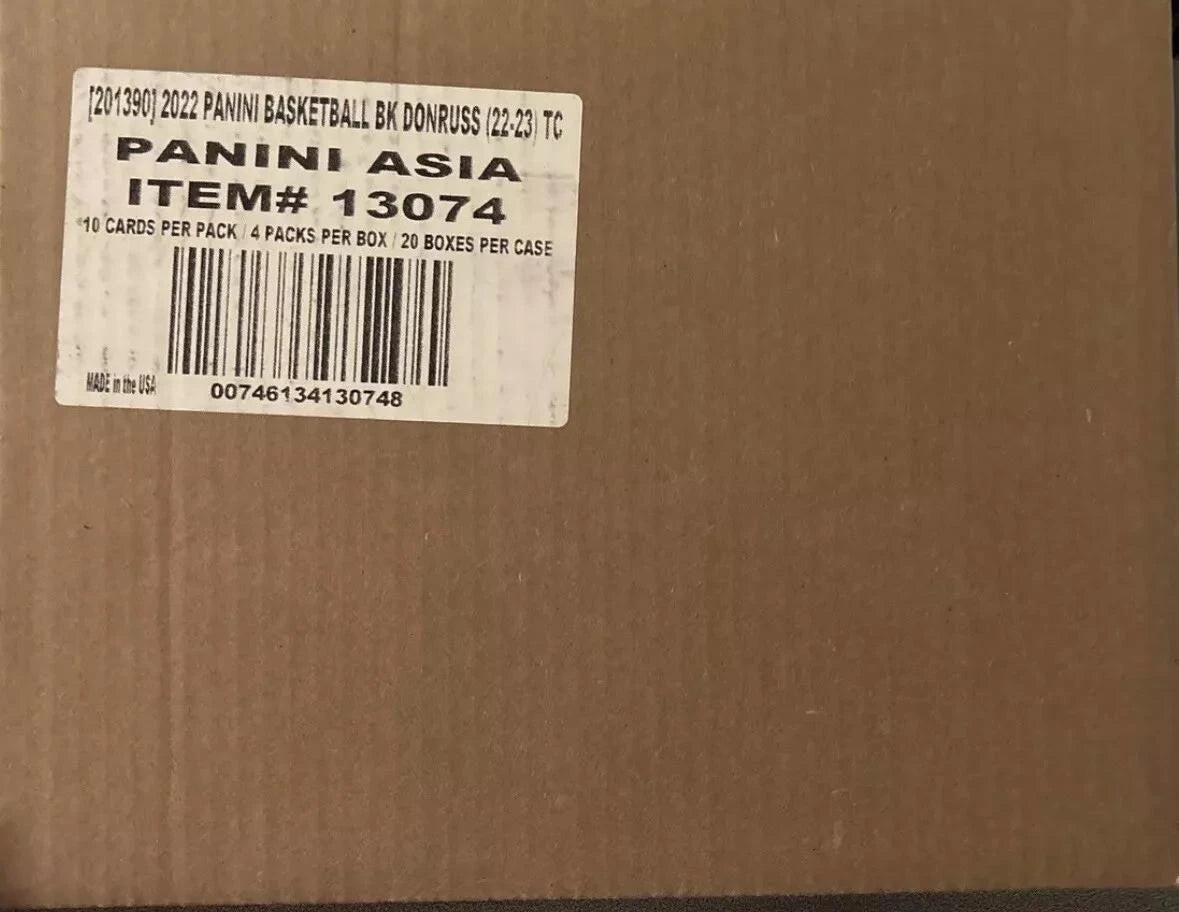 2022-23 Panini Donruss Basketball Tmall Edition 20 Box Case