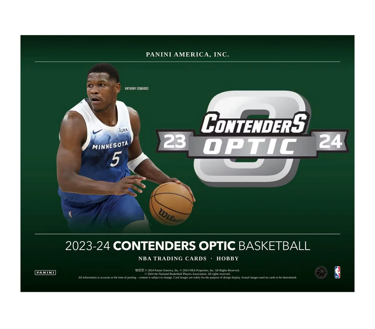 2023-24 Panini Contenders Optic Basketball Hobby Box