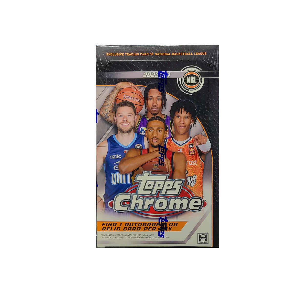 2023/24 Topps Chrome NBL Basketball Hobby Box