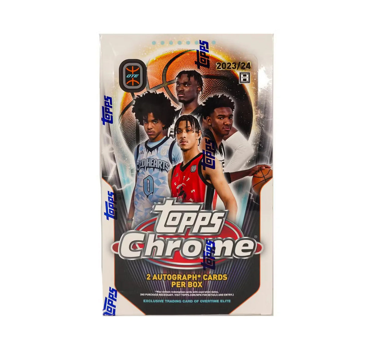 2023/24 Topps Chrome Overtime Elite Basketball Hobby Box