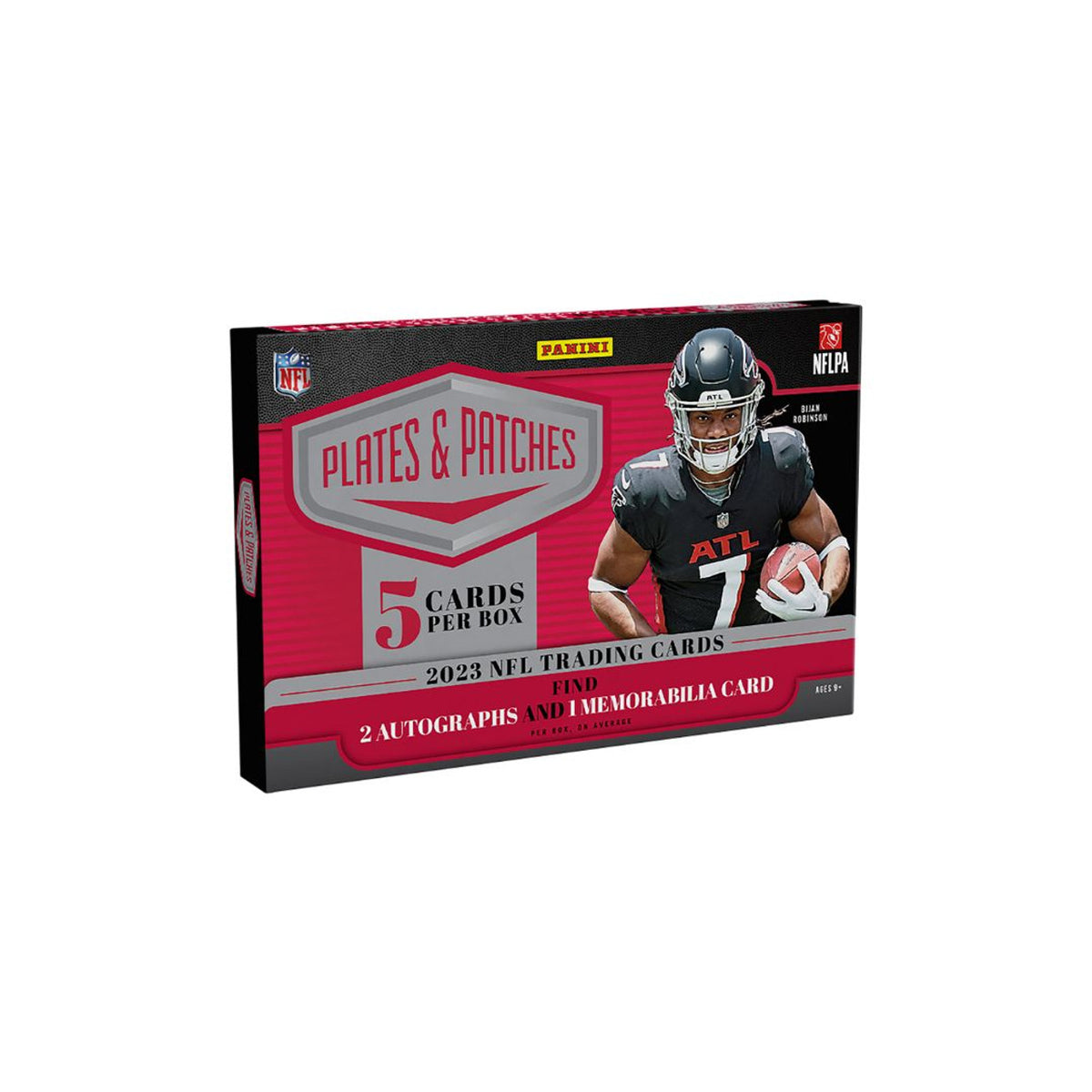 2023 Plates &amp; Patches Football Hobby Box