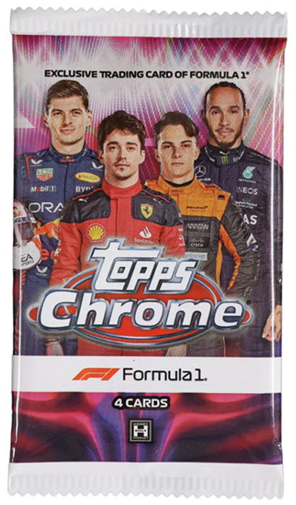 2023 Topps Chrome Formula 1 F1 Racing Hobby Pick Your Pack