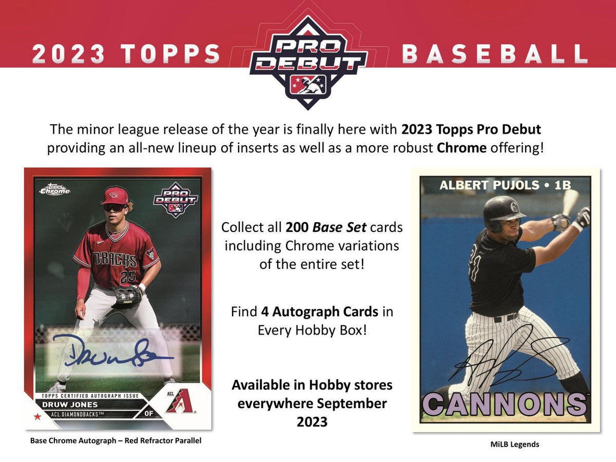2023 Topps Pro Debut Baseball 12 Hobby Box Case