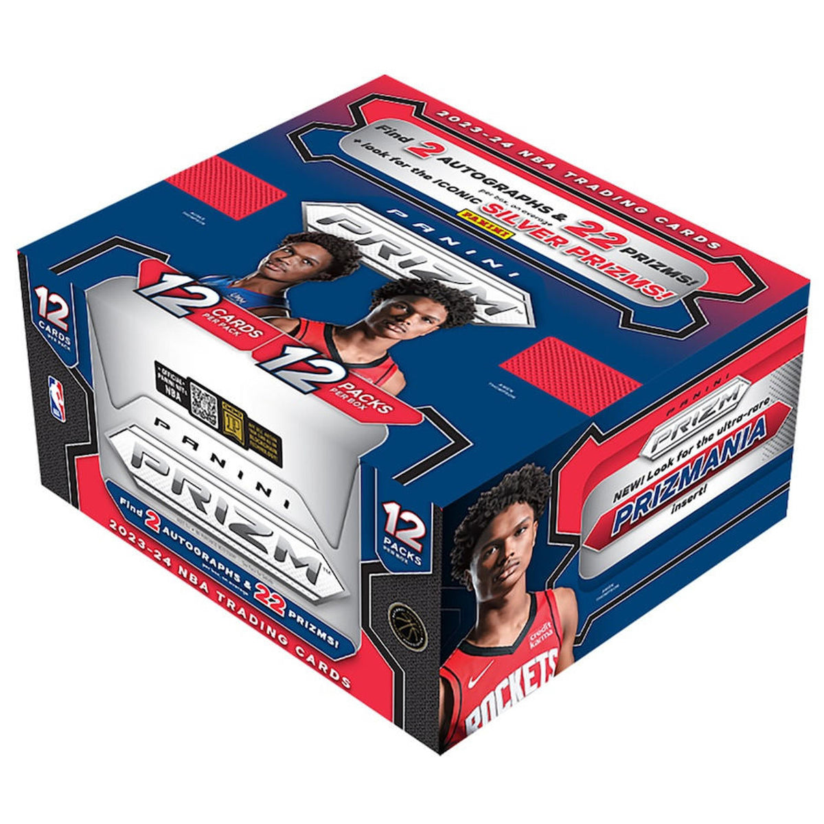 2023/24 Panini Prizm Basketball Hobby 12 Box Case