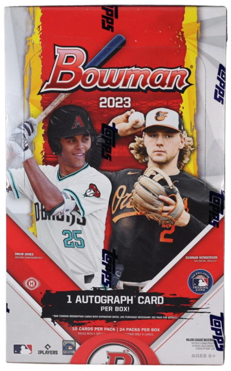 2023 Bowman Baseball Hobby 12 Box Case