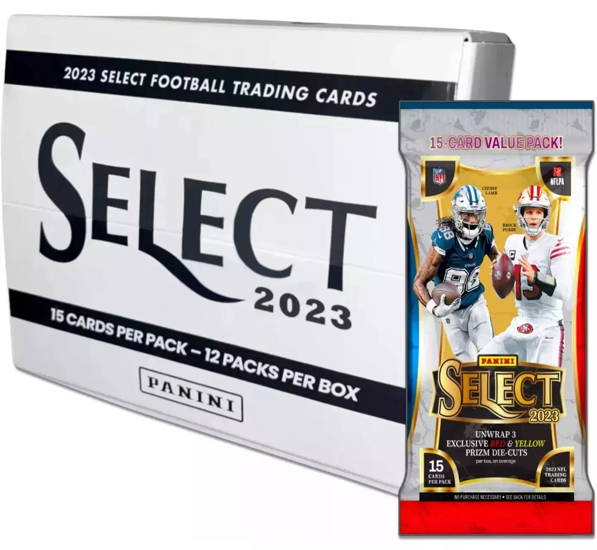 2023 Select Football Fat Pack Display Box