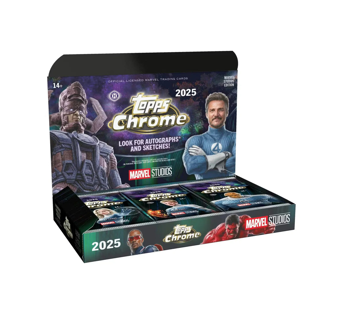 2025 Topps Marvel Studios Chrome Hobby Box